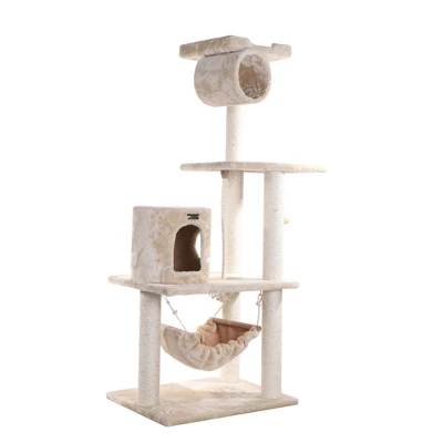 Armarkat 62" Real Wood Cat Tree With Scratch Posts, Hammock For Cats And Kittens A6202 9 Armarkat 62" Real Wood Cat Tree With Scratch Posts, Hammock For Cats And Kittens A6202 - Image 7