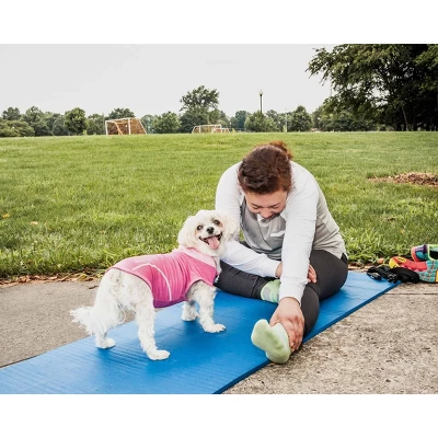 Pet Life Active Pull-Rover 4-Way Stretch Two-Toned Performance Sleeveless Hoodie Dog And Cat T-Shirt - Pink - XS 12 Pet Life Active Pull-Rover 4-Way Stretch Two-Toned Performance Sleeveless Hoodie Dog And Cat T-Shirt - Pink - XS - Image 10