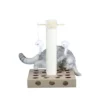 Go Pet Club 20" IQ Busy Box Cat Scratching Post With Toys SF062 - Beige -PawHut || Nylabone || Northlight Gifts Shop GUEST 044f65cb 7d48 407b 8808 4a17c33e7c77
