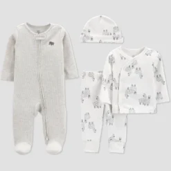 Carter's Just One You® Baby 4pc Llama Pajama Set - White/Gray -PawHut || Nylabone || Northlight Gifts Shop GUEST 063b725a 04af 4ece 941b 0e1b0e2784e7