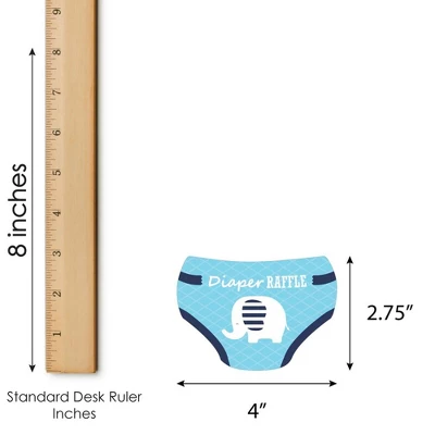 Big Dot Of Happiness Blue Elephant - Diaper Shaped Raffle Ticket Inserts - Boy Baby Shower Activities - Diaper Raffle Game - Set Of 24 -PawHut || Nylabone || Northlight Gifts Shop GUEST 0b5531f1 7722 4b67 8f75 070cc551e7d7