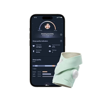 Owlet Dream Sock - Smart Baby Monitor With Heart Rate And Average Oxygen O2 As Sleep Quality Indicator 17 Owlet Dream Sock - Smart Baby Monitor With Heart Rate And Average Oxygen O2 As Sleep Quality Indicator - Image 15