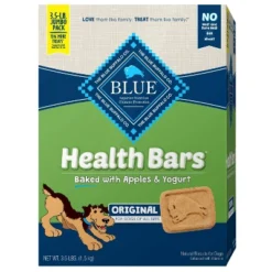 Blue Buffalo Health Bars Natural Crunchy Dog Treats Biscuits With Apple & Yogurt Flavor -PawHut || Nylabone || Northlight Gifts Shop GUEST 120fec91 90d2 4a72 87c6 4dc0ec379b09