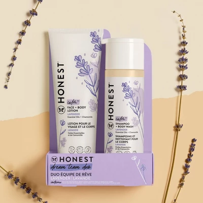 The Honest Company Calm Shampoo + Body Wash And Lotion Duo - Lavender - 18.5 Fl Oz 5 The Honest Company Calm Shampoo + Body Wash And Lotion Duo - Lavender - 18.5 Fl Oz - Image 3