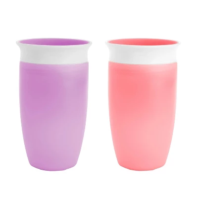 Munchkin Miracle 360⁰ Sippy Cup - 10oz - 2pk 7 Munchkin Miracle 360⁰ Sippy Cup - 10oz - 2pk - Image 5