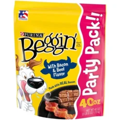 Beggin' Bacon, Pork And Beef Chewy Dog Treats - 40oz -PawHut || Nylabone || Northlight Gifts Shop GUEST 1ddce30c acb2 48db b93e 2126555b50be