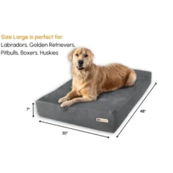 Big Barker 7" Orthopedic Dog Bed - Sleek Edition -PawHut || Nylabone || Northlight Gifts Shop GUEST 1e93b040 08c2 417e 9131 54b535f82949