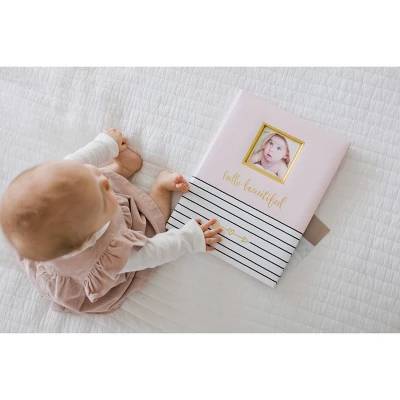 Pearhead Hello Beautiful Baby Memory Book - Pink 11 Pearhead Hello Beautiful Baby Memory Book - Pink - Image 9
