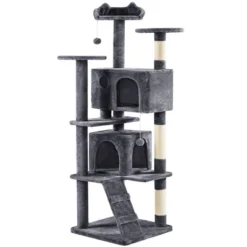 Yaheetech 70"H Cat Tree With 2 Condos For Kittens Small Cats -PawHut || Nylabone || Northlight Gifts Shop GUEST 2b125675 83d3 442a b77a 772dbb916f56