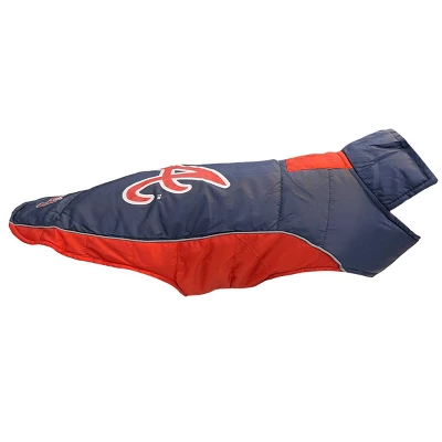 MLB Atlanta Braves Pets Puffer Vest 4 MLB Atlanta Braves Pets Puffer Vest - Image 2