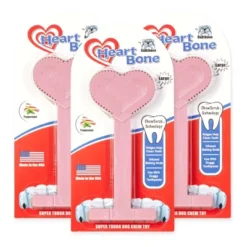 Bullibone Heartbone Chew Toy For Large Dogs