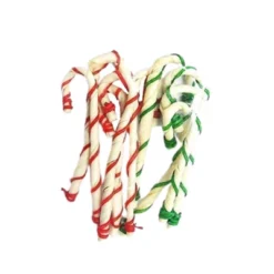 Pet Factory Happy Howlidays Christmas Beefhide Dog Candy Canes 9pk 5" -PawHut || Nylabone || Northlight Gifts Shop GUEST 34f04f8e ec73 4ae0 a6c3 4b54837c6555