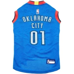 NBA Oklahoma City Thunder Pets Basketball Mesh Jersey -PawHut || Nylabone || Northlight Gifts Shop GUEST 37bfcd79 a230 468f 952f 471303f57e31
