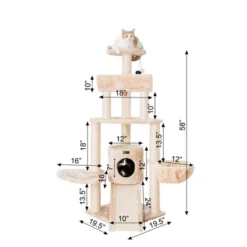 Armarkat Classic Real Wood Cat Tree With Multiple Features, Jackson Galaxy Approved, Four Levels With Rope, Basket, Ramp, Perch, And Condo -PawHut || Nylabone || Northlight Gifts Shop GUEST 41586cfd dee3 4aad 8457 f7939e4b4eb4