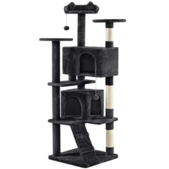 Yaheetech 70"H Cat Tree With 2 Condos For Kittens Small Cats -PawHut || Nylabone || Northlight Gifts Shop GUEST 46c47912 1145 4754 9ad8 1f0b67230b57