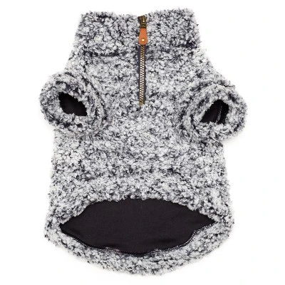 The Worthy Dog Cozy Wubby Fleece Quarter Zip Pullover 6 The Worthy Dog Cozy Wubby Fleece Quarter Zip Pullover - Image 4