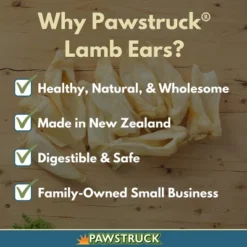 Pawstruck Lamb Ears For Dogs - Natural Bulk Dog Dental Treats & Sheep Chews, Smoked & Low Fat, Pet Products -PawHut || Nylabone || Northlight Gifts Shop GUEST 4ecc1c34 7697 4f68 a7e6 38e88a70e1d1