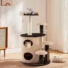 Costway 40'' Cat Tree Tower Multi-Level Activity Tree With 2-Tier Cat-Hole Condo -PawHut || Nylabone || Northlight Gifts Shop GUEST 4f0c4b49 e0b4 459d 8a9e c237b2e59525