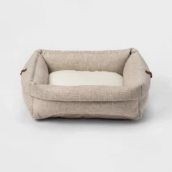 Rectangular Roll Cuff Dog Beds - Boots & Barkley™ -PawHut || Nylabone || Northlight Gifts Shop GUEST 51753bf2 1b4f 4073 8d1e b166a870ee82
