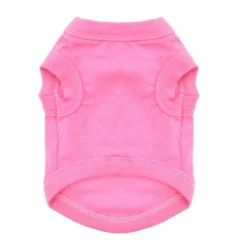 Doggie Design 100% Cotton Dog Tank - Carnation Pink
