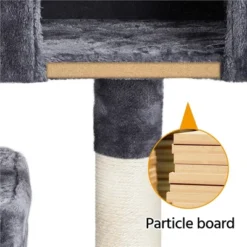 Yaheetech 33.5" Cat Condo With Plush Perch For Small Cats -PawHut || Nylabone || Northlight Gifts Shop GUEST 5fb8688e 03ef 4324 9556 17673ad7f228