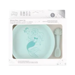 Bumkins 2pc Ariel Feeding Set - Aqua Green -PawHut || Nylabone || Northlight Gifts Shop GUEST 64046560 f155 4eb8 a760 e26f171117e8