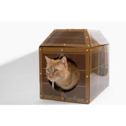 Midlee Treasure Chest Cat Scratcher House -PawHut || Nylabone || Northlight Gifts Shop GUEST 72666ea8 d132 4765 9cf7 920d1a7c0aeb