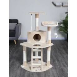 Go Pet Club 48" Classic Cat Tree Condo With Sisal Covered Posts F08 -PawHut || Nylabone || Northlight Gifts Shop GUEST 7716f6ab c163 46f4 8cf5 75d8e16385f8