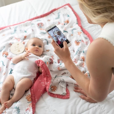 Bebe Au Lait Pure & Simple Monthly Milestones Set + Canvas Bag 4 Bebe Au Lait Pure & Simple Monthly Milestones Set + Canvas Bag - Image 2