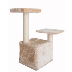 Armarkat Classic Real Wood Cat Tree A3207, 32-Inch Beige -PawHut || Nylabone || Northlight Gifts Shop GUEST 81c35633 494d 4a64 b569 4313040f7af3