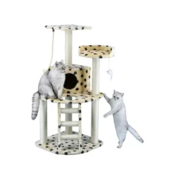 Go Pet Club 48" Classic Cat Tree Condo With Sisal Covered Posts F08 -PawHut || Nylabone || Northlight Gifts Shop GUEST 834941fd 1f18 47fa 9a3c b67750509c86