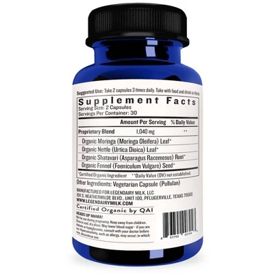 Legendairy Milk Lactation Support Bundle - 180ct 6 Legendairy Milk Lactation Support Bundle - 180ct - Image 4