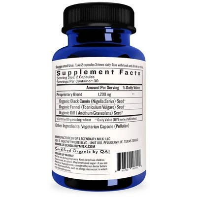 Legendairy Milk Lactation Support Bundle - 180ct 9 Legendairy Milk Lactation Support Bundle - 180ct - Image 7