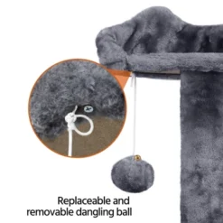 Yaheetech 54"H Cat Tree With 2 Condos For Kittens Small Cats -PawHut || Nylabone || Northlight Gifts Shop GUEST 8e1ec426 cc81 4fcd 908d 8ab772a491d9