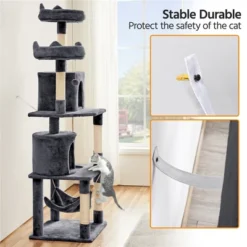 Yaheetech 70.5" H Multi Level Cat Tower Kitten Condo -PawHut || Nylabone || Northlight Gifts Shop GUEST 8eb45fea 0c98 4feb 8fbc 814c07a5a0f8