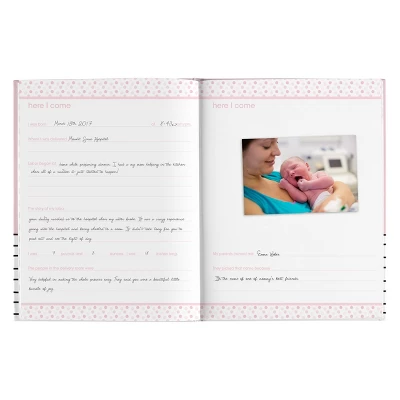 Pearhead Hello Beautiful Baby Memory Book - Pink 5 Pearhead Hello Beautiful Baby Memory Book - Pink - Image 3