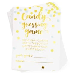 Sparkle And Bash 38 Pieces Big Baby Bottle For Shower Game, Candy Guess How Many, Gold Foil Polka Dot Confetti, For Baby Showers Party Games, 11 In -PawHut || Nylabone || Northlight Gifts Shop GUEST 9a6dc18a dbd1 4d02 983a 19af26ab5703