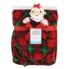 Hudson Baby Infant Girls Plush Blanket With Security Blanket, Mrs. Claus, One Size -PawHut || Nylabone || Northlight Gifts Shop GUEST 9bef58f4 5819 4e80 82fe dd9569eb0a66