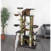 Go Pet Club 77" Forest Cat Tree With Leaves F2090 - Black/Brown -PawHut || Nylabone || Northlight Gifts Shop GUEST a4e2d0f9 b31d 4690 ada4 2cabca7051b4
