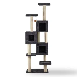 Armarkat Real Wood Griant Cat Tower With Condos For Multiple Cats A8104