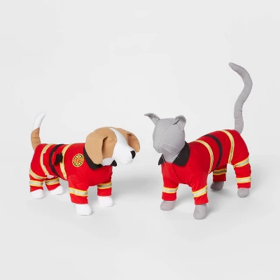 Halloween Full Body Firefighter Cat And Dog Costume - Hyde & EEK! Boutique™ 6 Halloween Full Body Firefighter Cat And Dog Costume - Hyde & EEK! Boutique™ - Image 4