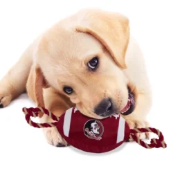 NCAA Florida State Seminoles Nylon Football Dog Toy -PawHut || Nylabone || Northlight Gifts Shop GUEST b45614ee 3503 4885 ba26 94f2e6cc71ad