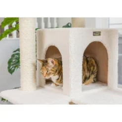 Armarkat B8201 Classic Real Wood Cat Tree In Ivory, Jackson Galaxy Approved, Multi Levels With Ramp, Three Perches, Rope Swing, Two Condos -PawHut || Nylabone || Northlight Gifts Shop GUEST bb0024fd 4241 4b8e a91e 8b0a8b92b83b