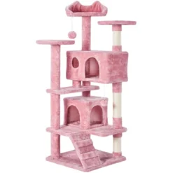 Yaheetech 54"H Cat Tree With 2 Condos For Kittens Small Cats -PawHut || Nylabone || Northlight Gifts Shop GUEST bc0fc15d 653c 4168 bb30 876c4968b62d