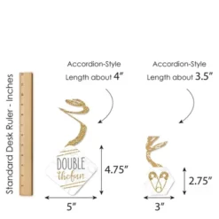 Big Dot Of Happiness It's Twins - Gold Twins Baby Shower Hanging Decor - Party Decoration Swirls - Set Of 40 13 Big Dot Of Happiness It's Twins - Gold Twins Baby Shower Hanging Decor - Party Decoration Swirls - Set Of 40 -PawHut || Nylabone || Northlight Gifts Shop GUEST bf38c076 8daf 4caf 9dea a26bda64444f