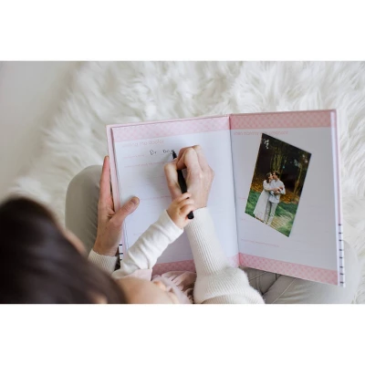Pearhead Hello Beautiful Baby Memory Book - Pink 7 Pearhead Hello Beautiful Baby Memory Book - Pink - Image 5