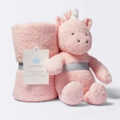 Plush Blanket With Soft Toy - Unicorn - Cloud Island™ -PawHut || Nylabone || Northlight Gifts Shop GUEST c4fce667 61aa 47f2 b09c ef1ef7b7e467