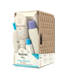 Aveeno Baby Welcome Little One Essentials Skincare Gift Set Includes Wash, Lotion & Wipes - 5ct -PawHut || Nylabone || Northlight Gifts Shop GUEST c565a020 cda5 46ad b55e 083960f6faa0
