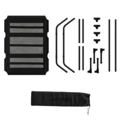 Elevated Dog Bed - 48x36-Inch Portable Pet Bed With Non-Slip Feet - Indoor/Outdoor Dog Cot Or Puppy Bed For Pets Up To 110lbs By PETMAKER (Black) 15 Elevated Dog Bed - 48x36-Inch Portable Pet Bed With Non-Slip Feet - Indoor/Outdoor Dog Cot Or Puppy Bed For Pets Up To 110lbs By PETMAKER (Black) -PawHut || Nylabone || Northlight Gifts Shop GUEST c6c3e834 6c95 46cf a972 df22484362b9