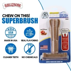 Bullibone Superbrush Chew Toy For Large Dogs -PawHut || Nylabone || Northlight Gifts Shop GUEST c7a85ffb a44f 4b29 8af0 11edff84f959